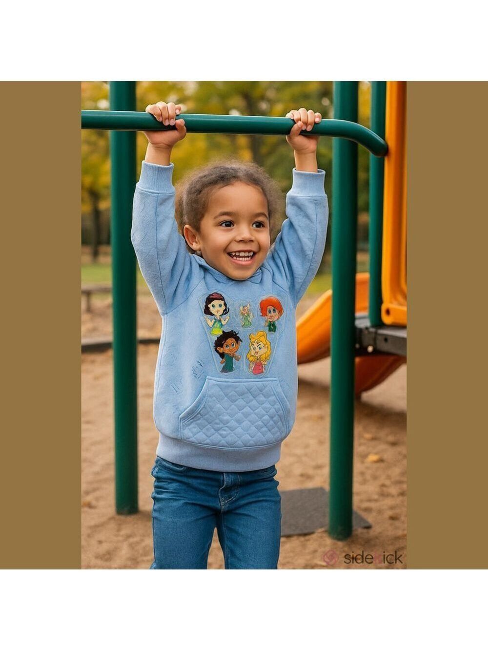 Disney 100 Girls Sweatshirt, Size X-Small 4/5, Hooded, Pullover, Semi Quilted